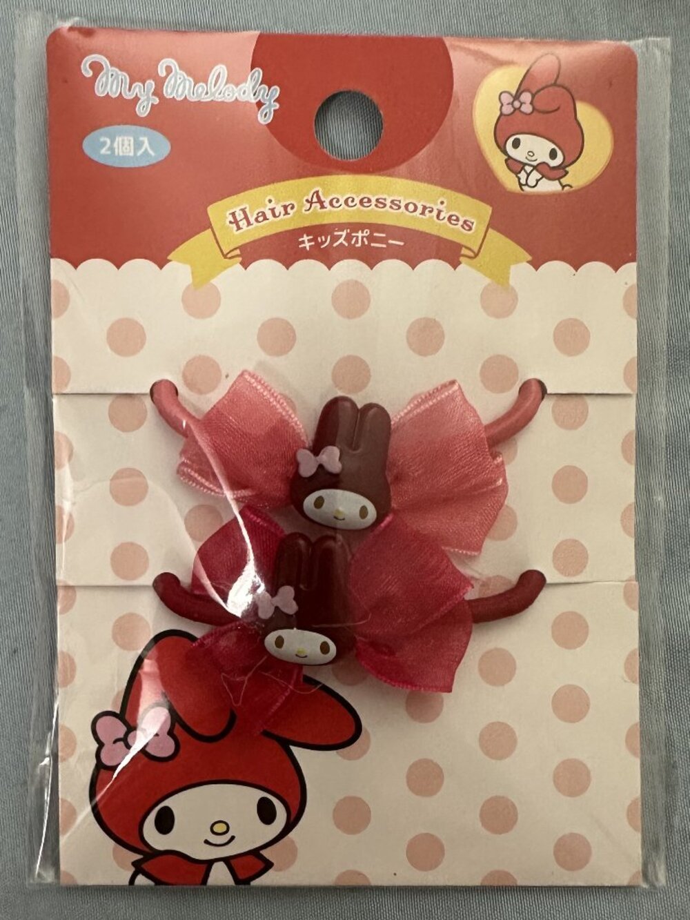 Sanrio My Melody Kids Hair Ponies Accessories